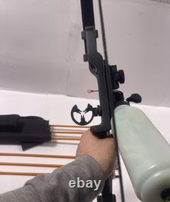 Recurve Bow Fishing KIT Bowfishing BOTTLE Reel Straight Bow Crossbow WithArrows