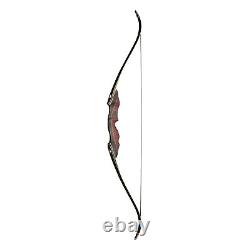 Recurve Bow Set, Professional Aldults Archery Hunting Bow Kit, 60'' Takedown Bow