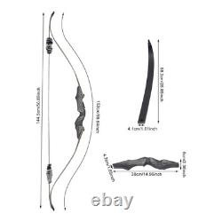 Recurve Bow Wooden Right Hand Takedown Recurve Bow Recurve Bow Kit 20.41kg/45lbs