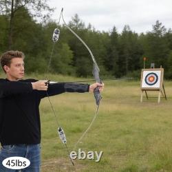 Recurve Bow Wooden Right Hand Takedown Recurve Bow Recurve Bow Kit 20.41kg/45lbs
