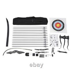 Recurve Bow Wooden Right Hand Takedown Recurve Bow Recurve Bow Kit 20.41kg/45lbs