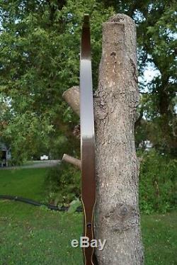 Refurbished Vintage Fred Bear Archery Grizzly Recurve Bow 58 45# RH Green
