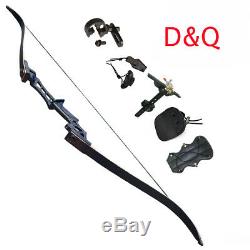 Right Hand 35lbs Recurve Bow Archery Fishing Arrow Set Hunting Traget Practice