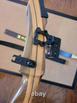 Right Handed Fleetwood 40lb 62in Takedown Recurve Bow with target sight 4H