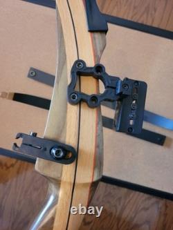 Right Handed Fleetwood 40lb 62in Takedown Recurve Bow with target sight 4H