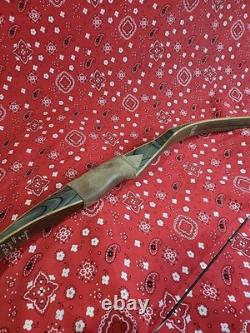 Robertson Stykbow Peregrine Mossyhorn Right Hand Recurve Bow 60 66#