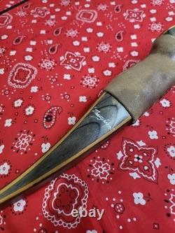 Robertson Stykbow Peregrine Mossyhorn Right Hand Recurve Bow 60 66#