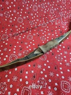 Robertson Stykbow Peregrine Mossyhorn Right Hand Recurve Bow 60 66#