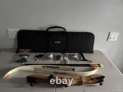 SAMICK POLARIS TAKEDOWN RECURVE 58 INCH 20LBS RIGHT HANDED With Accessories