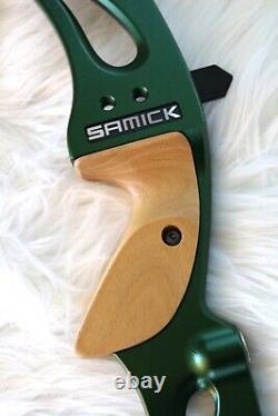 Samick 25 Max-Pro CNC Recurve Riser / RH / Forest Green / Made in Korea