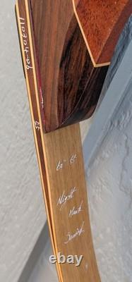 Samick Night Hawk Recurve, LH. 55-pound draw. Excellent condition. Takedown bow