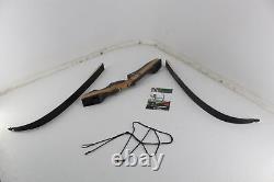 Samick Sage Archery Takedown Recurve Bow 62 Inch Right Handed Black 25 to 60 LBS
