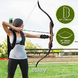 Samick Sage Takedown 62 Hunting Recurve Bow & Arrow 25-60lb Weight Right & Left