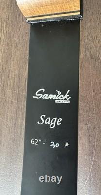 Samick Sage Takedown Recurve Bow 62 30#