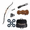 Samick Sage Traditional Takedown 62 Recurve Bow Full Accessories Package