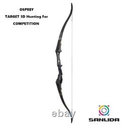 Sanlida take down recurve hunting bow 40lbs osprey