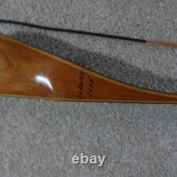 Sears Hunting Vintage Recurve Bow Green 35lbs. 62in. Right Hand