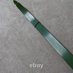 Sears Hunting Vintage Recurve Bow Green 35lbs. 62in. Right Hand