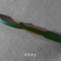 Sears Hunting Vintage Recurve Bow Green 35lbs. 62in. Right Hand