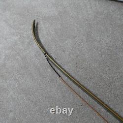 Sears Hunting Vintage Recurve Bow Green 35lbs. 62in. Right Hand