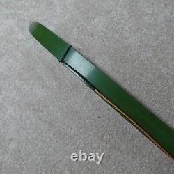 Sears Hunting Vintage Recurve Bow Green 35lbs. 62in. Right Hand