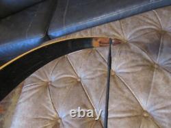Shakespeare Super Necedah Model X-30 Recurve Bow 54 40+ lbs With Fishing Reel P19