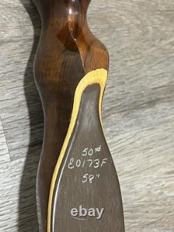 Shakespeare The Pecos X-23, Recurve bow RH 45lb 58 in Longbow Long Bow Archery