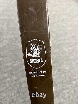 Shakespeare The Sierra Model X18 52 K43365T 30# Right-Handed Recurve Bow