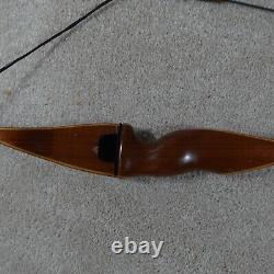 Shakespeare Wonderbow Necedah 26 Vintage Recurve Bow Brown Right Hand