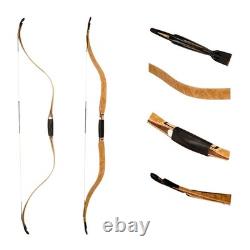 SiCai QueYan 60Recurve Bow 35lb Ambidextrous Bamboo Glass Walnut Birdseye Maple