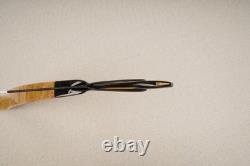 SiCai QueYan 60Recurve Bow 35lb Ambidextrous Bamboo Glass Walnut Birdseye Maple