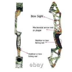 Sinoart Falcon 60 Takedown Hunting Recurve Bow Metal Riser 30 35 40 45 50 55 60