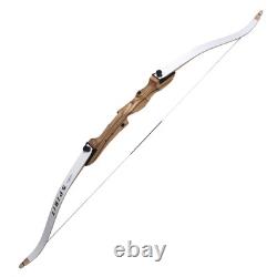 Spirit 62 Beginner Youth Recurve Wooden Bow (30 lbs, Right Hand)