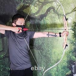 Spirit 62 Beginner Youth Recurve Wooden Bow (30 lbs, Right Hand)