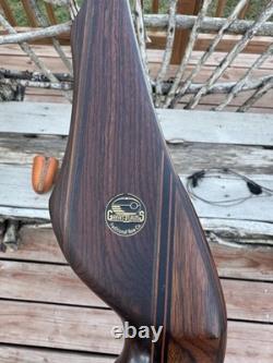 Stunning! Great Plains B-Model Rio Bravo Recurve Archery Bow AMO 60 55# RH