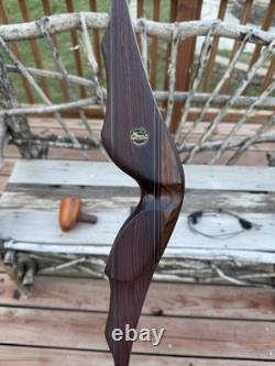 Stunning! Great Plains B-Model Rio Bravo Recurve Archery Bow AMO 60 55# RH