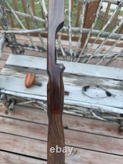 Stunning! Great Plains B-Model Rio Bravo Recurve Archery Bow AMO 60 55# RH