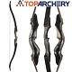 Toparchery 60 Takedown Recurve Bow Wooden Bow Righthand Archery Hunting Target