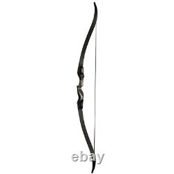 TOPARCHERY 60 Takedown Recurve Bow Wooden Bow Righthand Archery Hunting Target