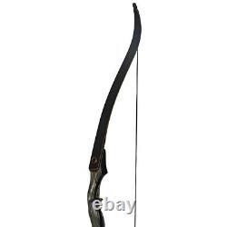 TOPARCHERY 60 Takedown Recurve Bow Wooden Bow Righthand Archery Hunting Target