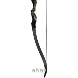 TOPARCHERY 60 Takedown Recurve Bow Wooden Bow Righthand Archery Hunting Target