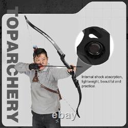 TOPARCHERY 62 Archery ILF Recurve Bow Alloy Riser Competition Athletic 25-50lbs