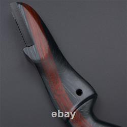 TOPARCHERY 62 Takedown Recurve Bow 20-50lbs Wooden Riser Archery Target Hunting