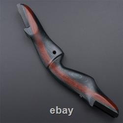 TOPARCHERY 62 Takedown Recurve Bow 20-50lbs Wooden Riser Archery Target Hunting