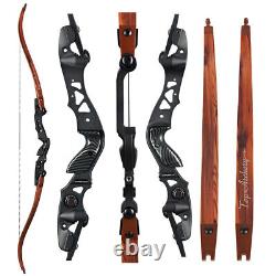 TOPARCHERY Archery 62 ILF Bow Recurve Bow 19 Riser for Athletic Competition