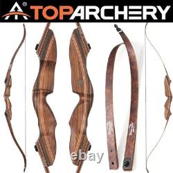 Takedown 60 Hunting Recurve Bow&Arrows 25-60lb Right Hand Bow Archery Target US