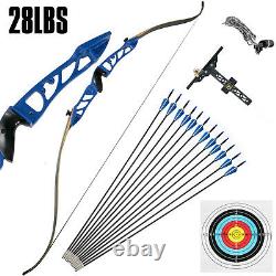 Takedown Recurve Bow Set 28LBS Archery Bow Arrow Adults Youth Shooting Practice