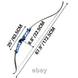 Takedown Recurve Bow Set 28LBS Archery Bow Arrow Adults Youth Shooting Practice