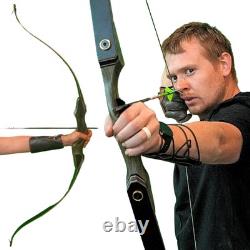 The Inspected Black Hunter Recurve Bow by Shattperproof Archery 35 lb, Right