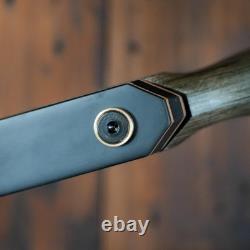 The Inspected Black Hunter Recurve Bow by Shattperproof Archery 35 lb, Right